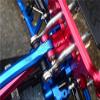 Aluminum Rear Suspension Link Stabilizer for Arrma 1:8 KRATON 6S / TALION 6S / NOTORIOUS 6S / OUTCAST 6S / INFRACTION 6S / LIMITLESS/KRATON 6S V5 / NOTORIOUS 6S V5 / 1:7 FIRETEAM - 1Pc Set Red view 2