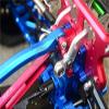 Aluminum Rear Suspension Link Stabilizer for Arrma 1:8 KRATON 6S / TALION 6S / NOTORIOUS 6S / OUTCAST 6S / INFRACTION 6S / LIMITLESS/KRATON 6S V5 / NOTORIOUS 6S V5 / 1:7 FIRETEAM - 1Pc Set Red view 3