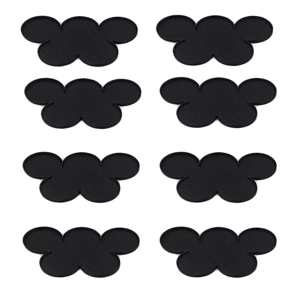 25mm 5-Model Cloud Formation Movement Tray | Pack of 8 | Terrain Genesis