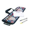 Urban Infant Kids Crayon Travel Case Carrier  Comes With Set of 10 Non-Toxic Crayons and Draw Booklet  Toddler Activity  Easy Wallet-Style Close and Clipping Handles - Balloons view 1