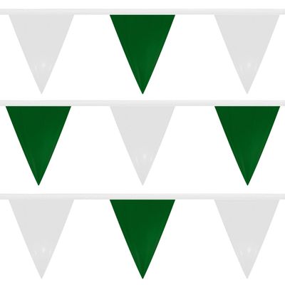 Water Gear Backstroke Flags - Meets All Regulations - Heavy-Duty Vinyl - Great for Swimmers and Divers - Competitive Swim Gear - Green/White