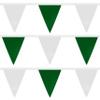 Water Gear Backstroke Flags - Meets All Regulations - Heavy-Duty Vinyl - Great for Swimmers and Divers - Competitive Swim Gear - Green/White view 1