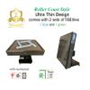 166 Tiles 40mm Roller Coaster Style American Mahjong Ultra Thin Folding Automatic Mahjong Table with 4 Drawers, Wheels, Comes 2 Set of Numbered Tiles view 2