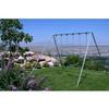 Playkids Pipe Swing Set Hanger Combo - 2 Pipe End Frames + 4 Pipe Swing Hangers - Playground view 4