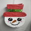 20" Tall APINATA4U Christmas Snowman Pinata With Red Hat Christmas Party Supplies Decorations Themed Xmas Party view 4