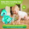 CubicFun Baby Toys 12-18 Months - Touch & Go Musical Light Tummy Time Infant Baby Crawling Toys 12 Months, Toddler Travel Toy for 1 Year Old Boy Birthday Easter Basket Stuffers view 3