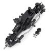 QUE-T Complete Aluminium Alloy Front Middle Rear Axle for 1/10 RC Crawler Car SCX10 90021 90027 90028 (Front Axle) view 1