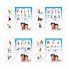 Yo-Yee Verbs Flash Cards in English - 4 Sets of Verb and Action Words Flashcards - Vocabulary Picture Cards for Babies, Toddlers 2-4, Kids, Children and Adults view 1