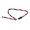 Fielect 7.87"/200mm 3-pin Servo Extension Cable Wire Male to Male 60-Cores Wire for RC Futaba JR Servo Anti-Interference 5Pcs view 2