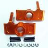 2pcs Aluminum Axle Carriers Knuckle Arm Orange for 1/8 RC HPI Savage X XL 21 25 SS 4.6 5.9 Flux 85048 view 3