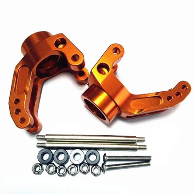 2pcs Aluminum Heavy Duty Rear Hub Carrier Set Orange for HPI Savage XL X 4.6 5.9 Flux