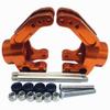 2pcs Aluminum Heavy Duty Rear Hub Carrier Set Orange for HPI Savage XL X 4.6 5.9 Flux view 3