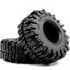 HOBBYSOUL 2pcs RC 2.2 Mud Slingers Tires Soft Sticky Crawler Tyres Tall 124mm / 4.88inch for 1/10 Axial SCX10 Wraith Yeti/Traxxas TRX4 AMG 6x6 / redcat Everest 10 Upgrades view 1