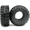 HOBBYSOUL 2pcs RC 2.2 Mud Slingers Tires Soft Sticky Crawler Tyres Tall 124mm / 4.88inch for 1/10 Axial SCX10 Wraith Yeti/Traxxas TRX4 AMG 6x6 / redcat Everest 10 Upgrades view 4