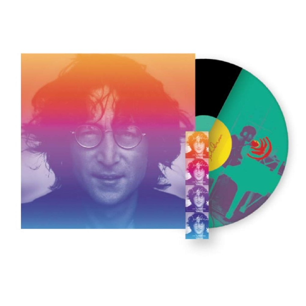 John Lennon Vinyl Book + Official Collectible by Postal Service