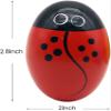 POPLAY 15 PCS Wooden Percussion Musical Egg Maracas Egg Shakers for Party Favors Classroom Prize Supplies Musical Instrument view 2