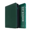 Vault X 9 Pocket Trading Card Zip Binder, 360 Cards, Premium Exo-Tec Album Material, 20 Side-Loading Pages, Folder for Collectible Games, Sports, TCG (Green) view 1