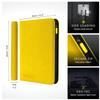Vault X 9 Pocket Trading Card Zip Binder, 360 Cards, Premium Exo-Tec Album Material, 20 Side-Loading Pages, Folder for Collectible Games, Sports, TCG (Yellow) view 2