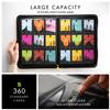 Vault X 9 Pocket Trading Card Zip Binder, 360 Cards, Premium Exo-Tec Album Material, 20 Side-Loading Pages, Folder for Collectible Games, Sports, TCG (Yellow) view 3