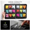 Vault X 9 Pocket Trading Card Zip Binder, 360 Cards, Premium Exo-Tec Album Material, 20 Side-Loading Pages, Folder for Collectible Games, Sports, TCG (Teal) view 3