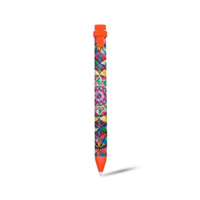 MightySkins Carbon Fiber Skin for Logitech Crayon Digital Pencil iPad (6th gen) - Rainbow Kaleidoscope | Protective, Durable Textured Carbon Fiber Finish | Easy to Apply | Made in The USA