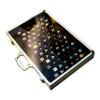 KakapopoTCG Metal Dice Display & Storage Case (single-sided Silver) storing Sets & Collections, DND, Pathfinder, Call of Cthulu, Metal, Stone, Resin, Dice Case view 1