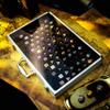 KakapopoTCG Metal Dice Display & Storage Case (single-sided Silver) storing Sets & Collections, DND, Pathfinder, Call of Cthulu, Metal, Stone, Resin, Dice Case view 3