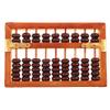 Menolana Vintage Chinese Wooden Bead Arithmetic Abacus with Box Calculator Counting view 4