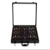 KakapopoTCG Dice Palace (Single-sided Display with Black Casing) - 2in1 Dice Display & Storage Case Storing Dice Sets & Collections DND Dice Metal Stone Resin Dice Bag Box Metal Case TTRPG view 1
