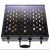 KakapopoTCG Dice Palace (Single-sided Display with Black Casing) - 2in1 Dice Display & Storage Case Storing Dice Sets & Collections DND Dice Metal Stone Resin Dice Bag Box Metal Case TTRPG view 2
