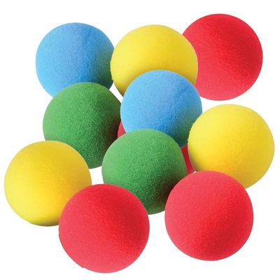 ArtCreativity Soft Foam Balls  Pack of 12 Lightweight Mini Balls for Indoor Play  Safe Toddler Toys in Bright Colors  Party Favors, Goodie Bag Fillers, Prizes for Boys and Girls Ages 3+