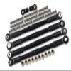 GPM 25Pc Set Upgrades Aluminum Turnbuckles for 1/8 Kraton 6S AR106005 / AR106015 / AR106018 & 1/8 Outcast 6S BLX Stunt Truck & (ARA10648) & 1/8 4WD R/C Talion 6S BLX Speed TR RC Cars (Black) view 1