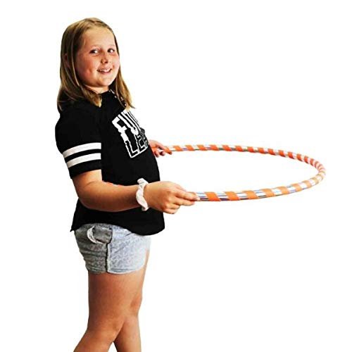 The Spinsterz Hoola Hoop for Kids - Made in The USA, Great for Kids Hoop for Fun and Exercise (Dreamsicle)