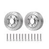 RCLions 4pcs Stainless Steel RC Car 1.9" Beadlock Wheel Weight Block 56g Counterweight Upgrade Parts for 1/10th SCX10 TRX4 Redcat Gen8 Gen7 view 3