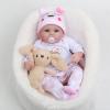 CHAREX Reborn Baby Dolls Girl - 16 Inches Realistic Soft Vinyl Newborn Baby Doll That Look Real, Best Toy for Kids Ages 3+ view 3