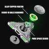Hammer Fidget Spinner Toys for Kids Adults, Glow in The Dark Luminous Tri Spinner, Metal 2 in 1 Infinity Cube Desk Decor, Stress Relief ADHD Birthday Gift for School Office Boys Friends view 2
