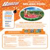 BANZAI Watermelon Splash Pool view 4