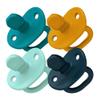Tomy Jewl Silicone Orthodontic Pacifier - Baby Pacifier with Soothing Gem-Shaped Nipple - Comfortable Baby Pacifiers Support Natural Oral Muscular Development - Blue - 4 Count - 3-6 Months view 1