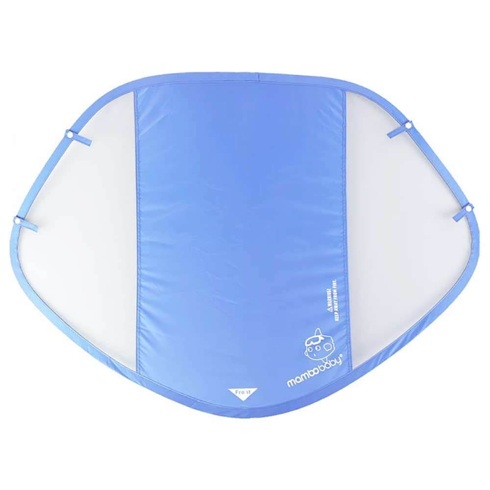 HECCEI Baby Swim Float Removable Canopy, Removable Assemble UV-Proof Canopy, Sun Canopy Covered with UPF 50+ Sunscreen Coating, Compatible for Mambobaby Floats 1,2,3,4,5 Generation (Blue)