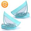 HECCEI Baby Swim Float Removable Canopy, Removable Assemble UV-Proof Canopy, Sun Canopy Covered with UPF 50+ Sunscreen Coating, Compatible for Mambobaby Floats 1,2,3,4,5 Generation (Green) view 3
