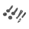 TEAM LOSI RACING Body Antenna Wire Fan Mount Set 22X-4 TLR231091 Elec Car/Truck Replacement Parts view 1