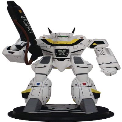 Icon Heroes Robotech: Battloid VF-1S Roy Fokker Polystone Statue, 14 inches