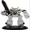 Icon Heroes Robotech: Battloid VF-1S Roy Fokker Polystone Statue, 14 inches view 1