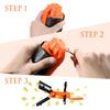 Aevdor CS-Grenade Set, 2Pcs Plastic Toy-Grenade for CS Battle Game, Plastic Toys are Suitable for Both Indoor and Outdoor Games view 2