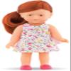 Corolle Mini Corolline Ruby 8" Doll with Red Hair and Floral Dress, for Kids Ages 3 Years + view 3