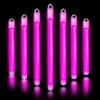 Glow Fever Glow in The Dark Sticks - 100 ct 6" Glow Sticks Bulk Party Pack with End Caps & Lanyards - Glow Party Favors for Concert, Festival, & Wedding - Neon Light Sticks, Pink view 1