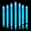 Glow Fever Glow in The Dark Sticks - 100 ct 6" Glow Sticks Bulk Party Pack with End Caps & Lanyards - Glow Party Favors for Concert, Festival, & Wedding - Neon Light Sticks, Blue view 1