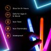Glow Fever Glow in The Dark Sticks - 100 ct 6" Glow Sticks Bulk Party Pack with End Caps & Lanyards - Glow Party Favors for Concert, Festival, & Wedding Neon Light Sticks by Party Dragon, Green view 4
