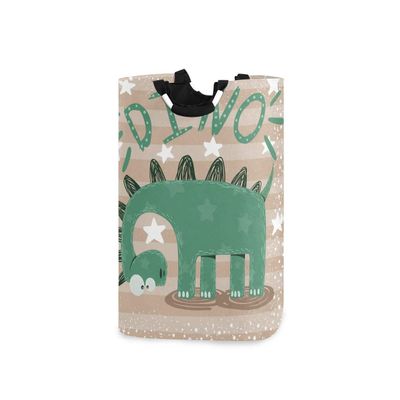 senya Cute Dinosaur Large Storage Basket Collapsible Organizer Bin Laundry Hamper for Nursery Clothes Toys