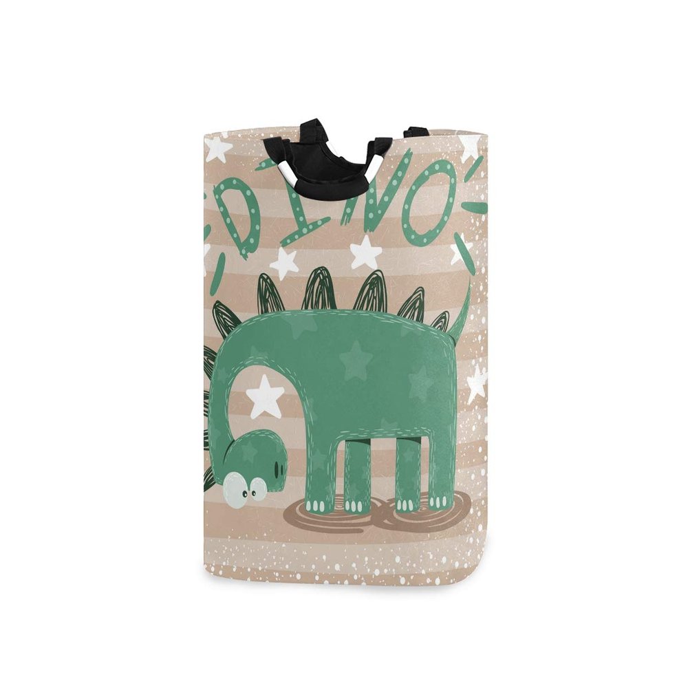 senya Cute Dinosaur Large Storage Basket Collapsible Organizer Bin Laundry Hamper for Nursery Clothes Toys
